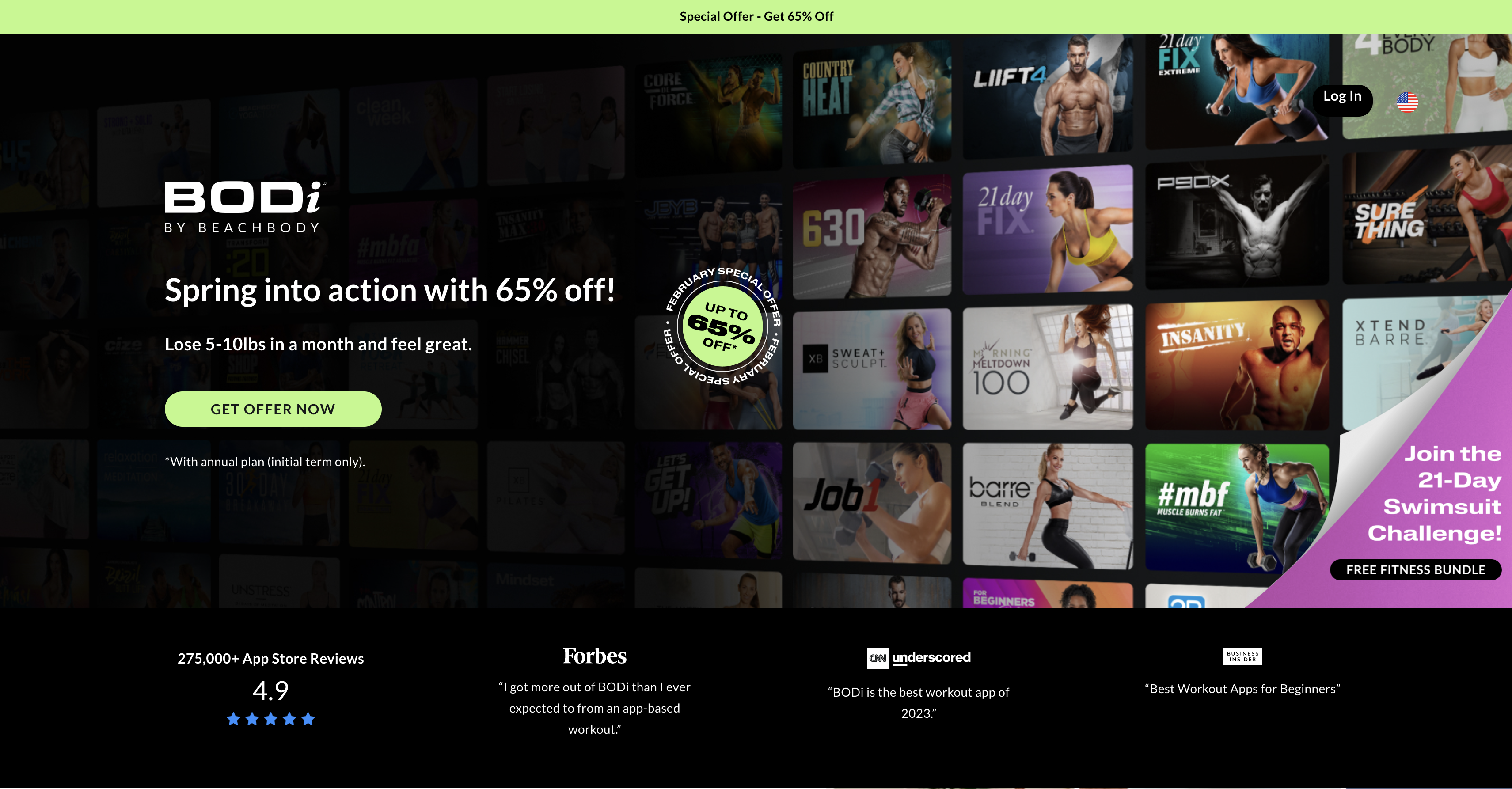 BODi – On-Demand Workout Classes, Streaming Now